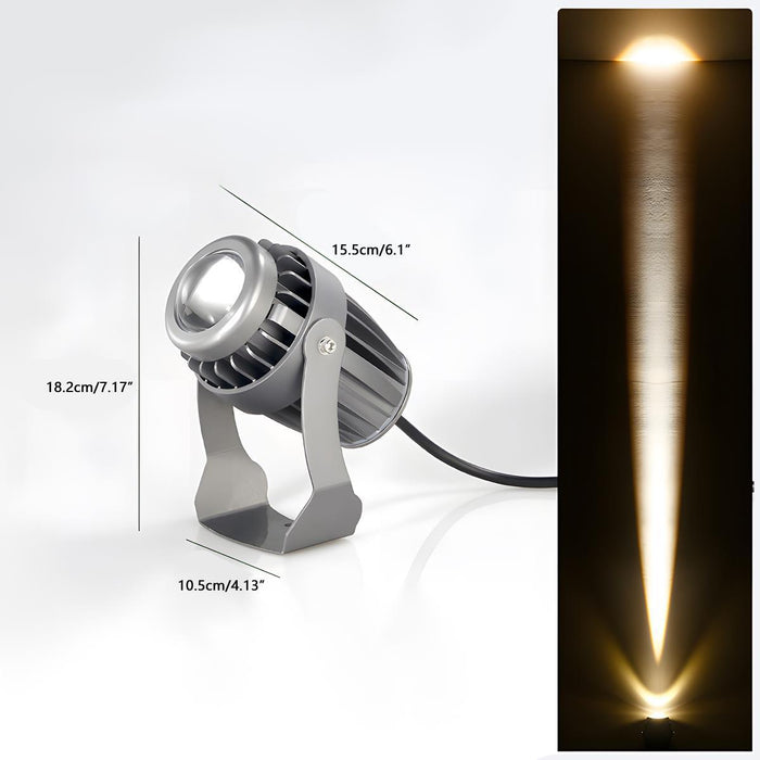 Outdoor LED Spot Light, Waterproof Architectural Accent, Garden/Lawn Uplighting