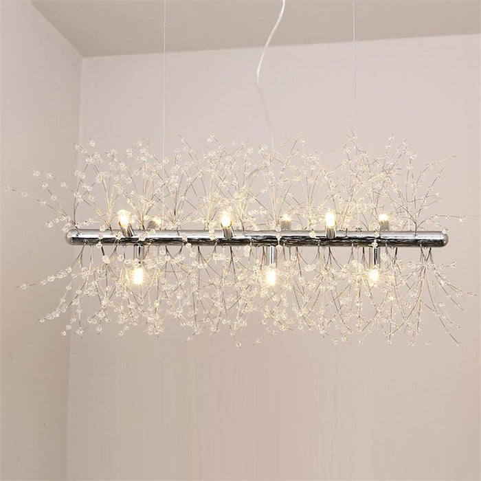 LED Mid Century Chandelier Kitchen Dining Room Ceiling Light