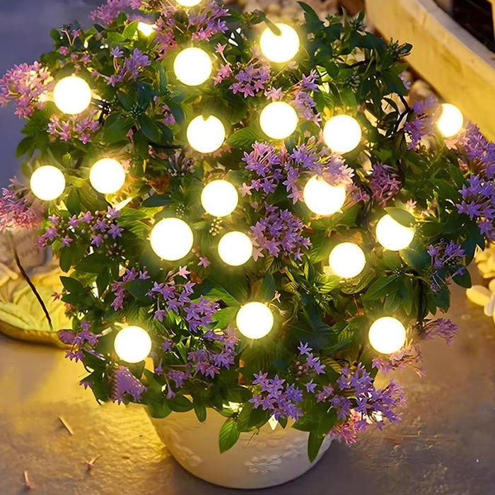 Firefly Outdoor Lawn Lights - Low Voltage Waterproof LED Garden Pathway Lighting - Set of 4