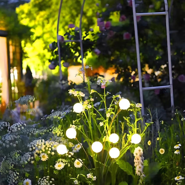 Firefly Outdoor Lawn Lights - Low Voltage Waterproof LED Garden Pathway Lighting - Set of 4