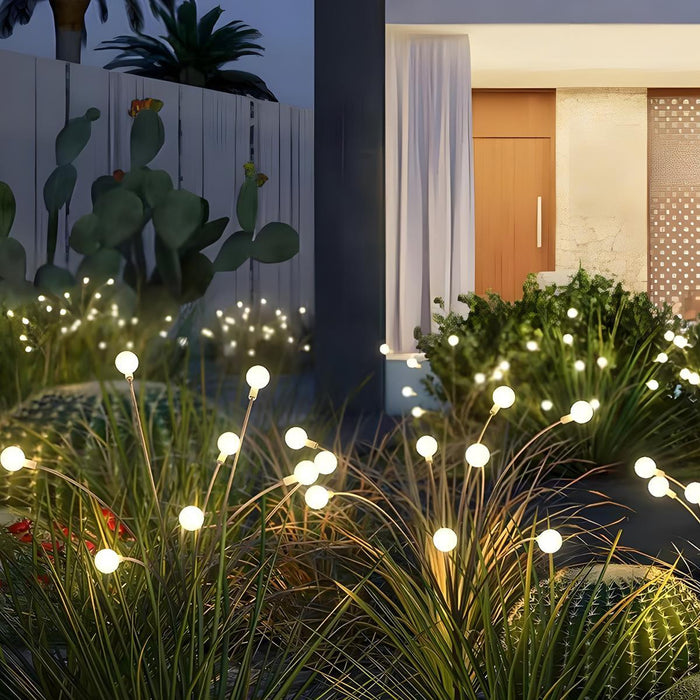 Firefly Outdoor Lawn Lights - Low Voltage Waterproof LED Garden Pathway Lighting - Set of 4
