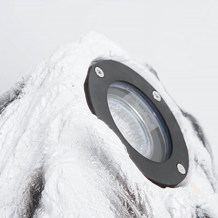 Resin Stone Waterproof IP54 LED Color Changing Modern Outdoor Light