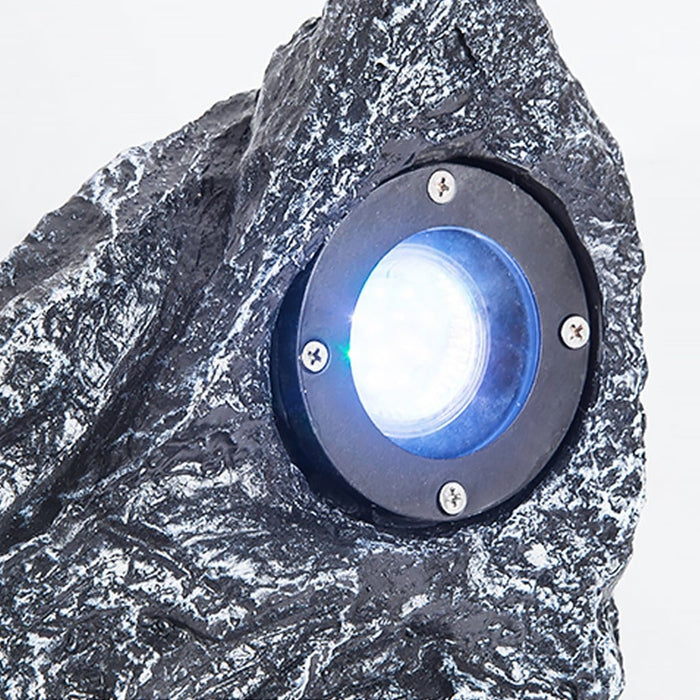 Resin Stone Waterproof IP54 LED Color Changing Modern Outdoor Light