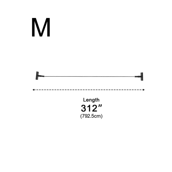 Linear LED Strip Light - Rotatable / Dimmable - Indoor Accent Lighting, Modern Design