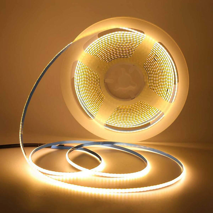 Recessed COB LED Linear Light, Flexible Slim Profile, DC 24V, High CRI, Indoor Accent/Cove Lighting