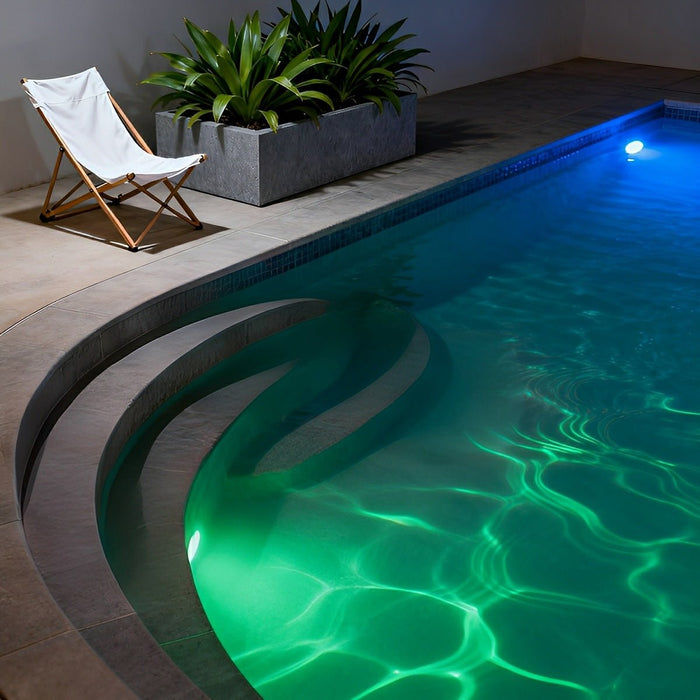 Recessed Ground LED Spot Light - Outdoor Underwater Dimmable Landscape Lighting