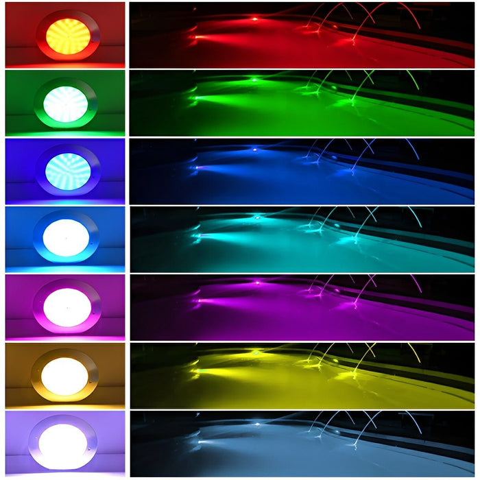 Recessed Ground LED Spot Light - Outdoor Underwater Dimmable Landscape Lighting