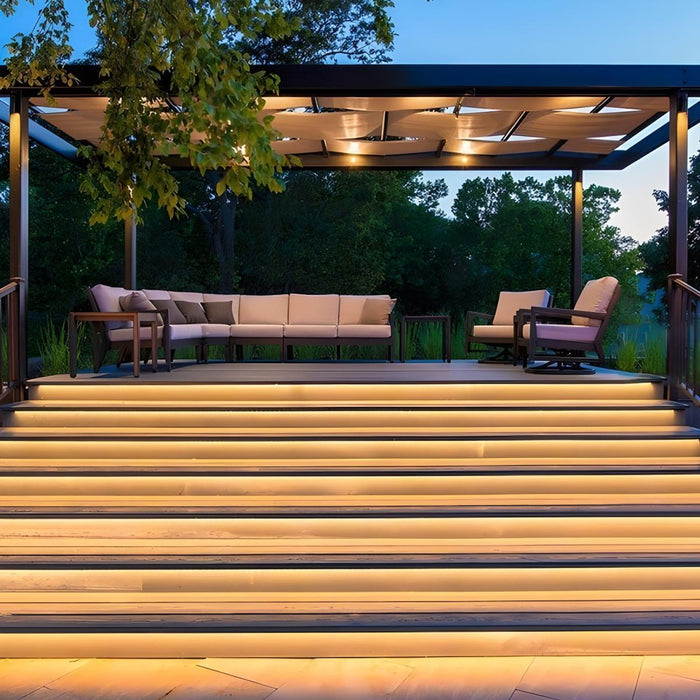 Solar COB Flexible Linear Light - Outdoor Recessed / Indoor Stripe, Waterproof DIY LED