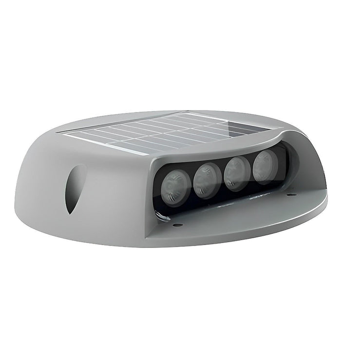 Solar Deck Stair Lights - LED Outdoor Step Lighting - Pathway Sconces - Landscape Illumination