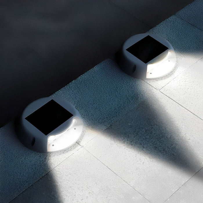 Solar Deck Stair Lights - LED Outdoor Step Lighting - Pathway Sconces - Landscape Illumination