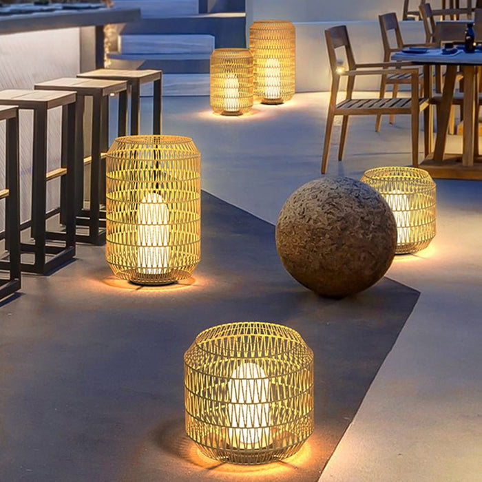 Solar Outdoor Courtyard Hollow Design Decorative Waterproof Landscape Lighting