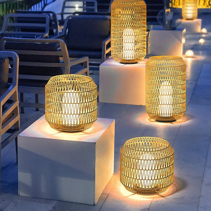 Solar Outdoor Courtyard Hollow Design Decorative Waterproof Landscape Lighting