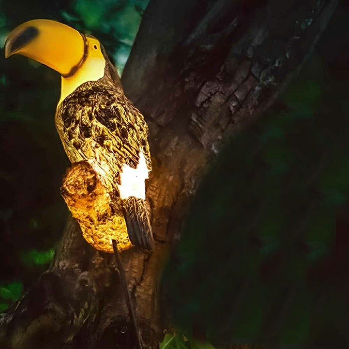 Solar Outdoor Animal LED Hanging Light - Waterproof Tree Decor, Garden Pathway Accent
