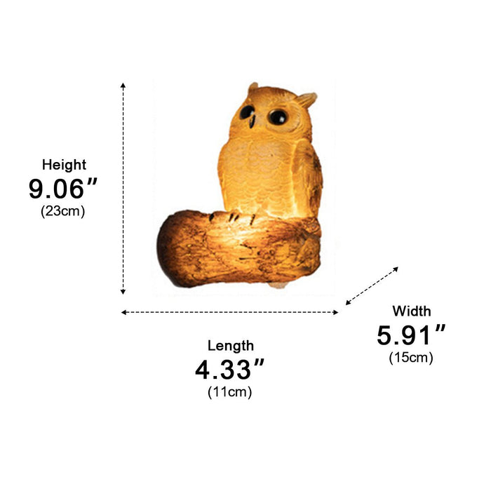 Solar Outdoor Animal LED Hanging Light - Waterproof Tree Decor, Garden Pathway Accent