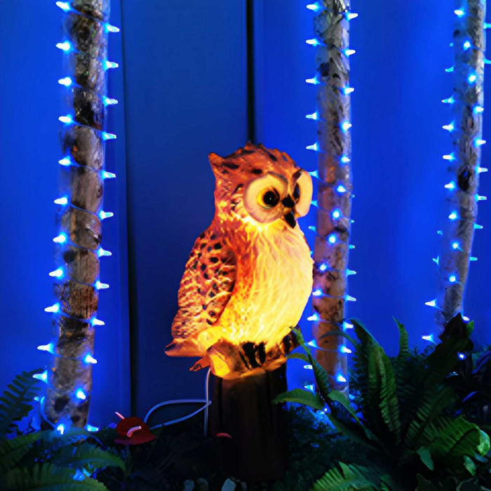 Solar Outdoor Animal LED Hanging Light - Waterproof Tree Decor, Garden Pathway Accent