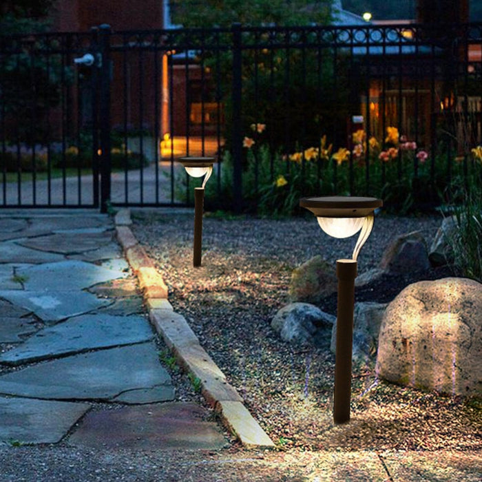 Solar Outdoor Waterproof Light Sense Design LED Landscape Lawn Lamp