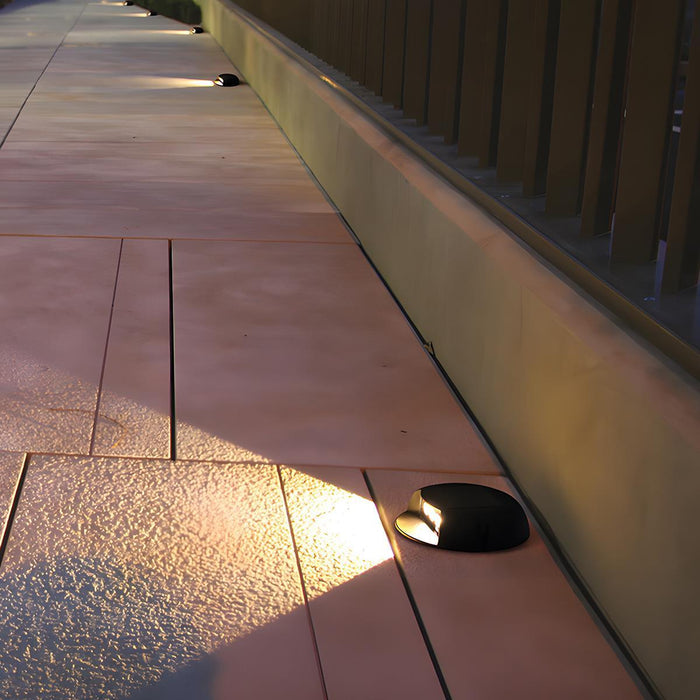 Solar Outdoor RGB LED Step Deck Lights - Waterproof / Automatic Dusk-to-Dawn / Easy Install