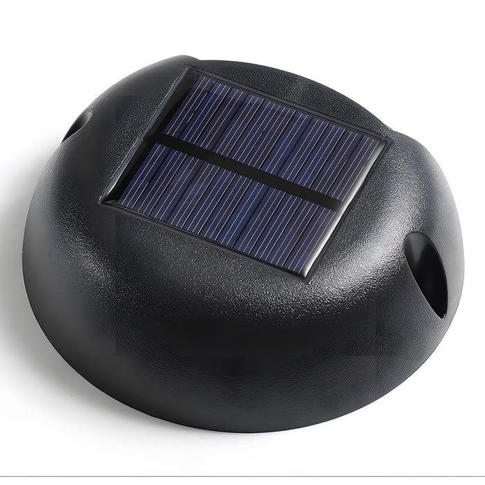 Solar Outdoor RGB LED Step Deck Lights - Waterproof / Automatic Dusk-to-Dawn / Easy Install
