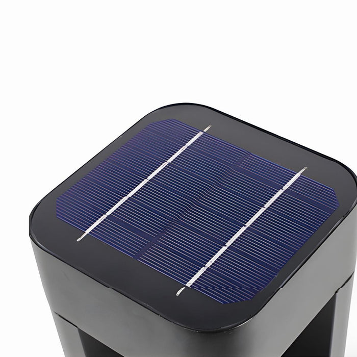 Rectangular LED Outdoor Landscape Lighting - Solar Powered / Column Light, Pathway, Garden