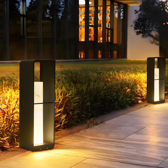 Archway Frame LED Outdoor Landscape Lighting - Solar/Hardwired, Waterproof, Garden/Yard