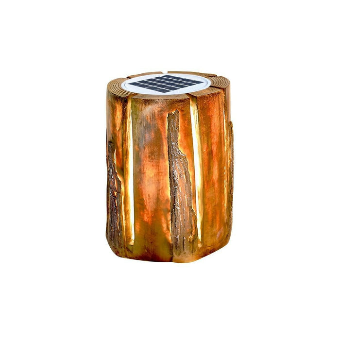Solar Tree Stump LED Landscape Light, Waterproof Outdoor Garden/Yard/Patio, Warm White IP65