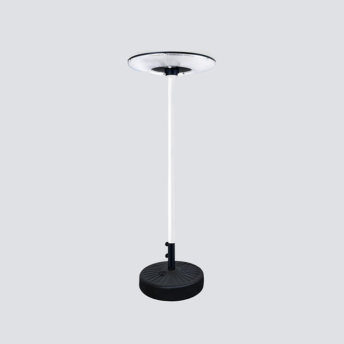 Solar Waterproof Dish Moving / Lifting Outdoor LED Floor Lamp, Street Post Light Column