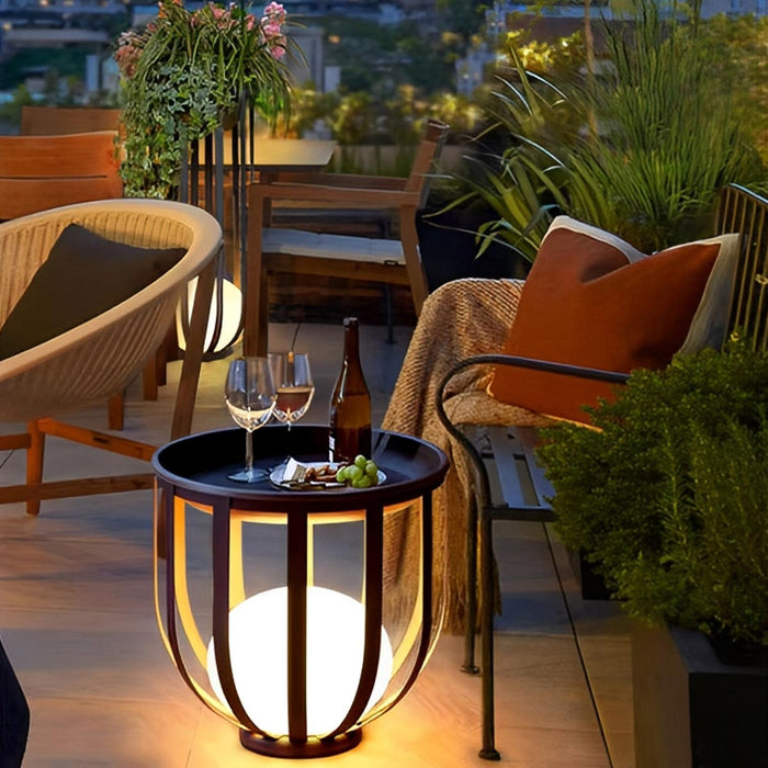 Solar Pathway Light, Waterproof Garden Decor, Hollow Flower Stand, LED Landscape Accent for Patio/Yard