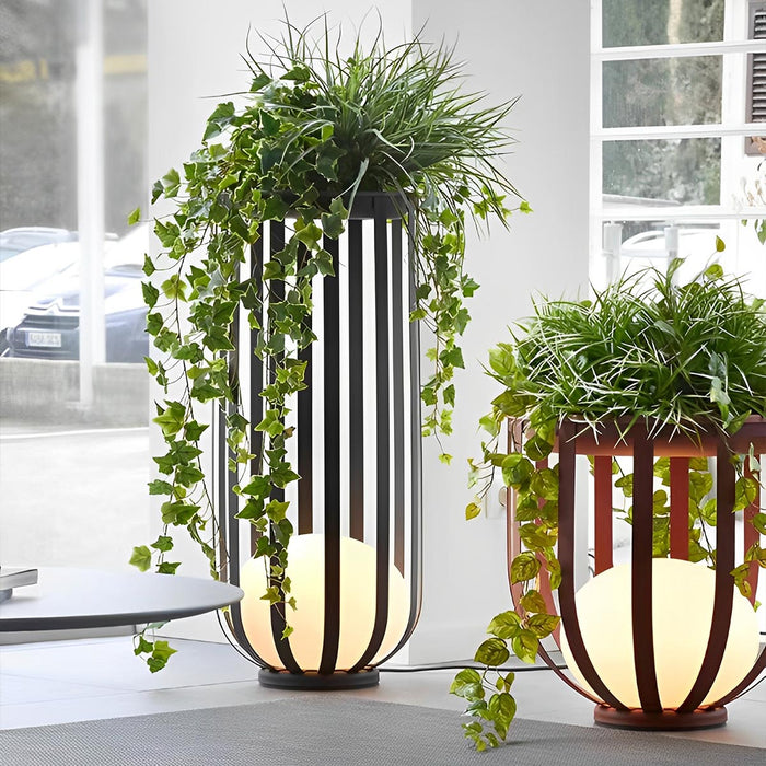 Solar Pathway Light, Waterproof Garden Decor, Hollow Flower Stand, LED Landscape Accent for Patio/Yard