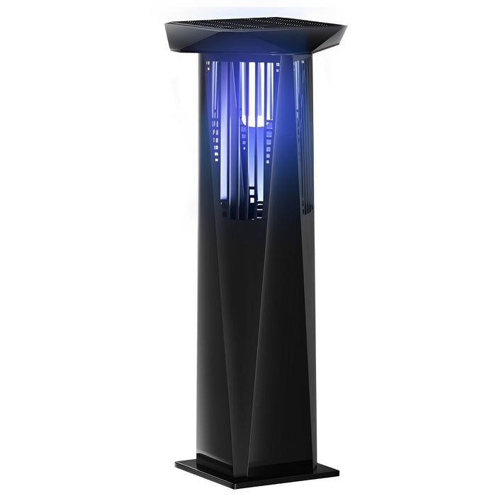 Solar Bug Zapper Lawn Light - Waterproof LED Outdoor Mosquito Killer - Garden Pathway Lighting