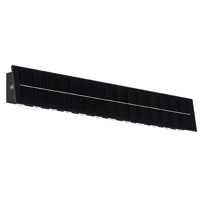 Modern Solar Wall Sconce, Waterproof Downcast LED for Architectural Accent/Security, Dusk to Dawn