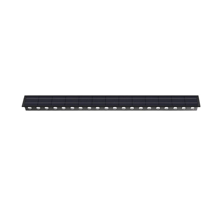 Modern Solar Wall Sconce, Waterproof Downcast LED for Architectural Accent/Security, Dusk to Dawn