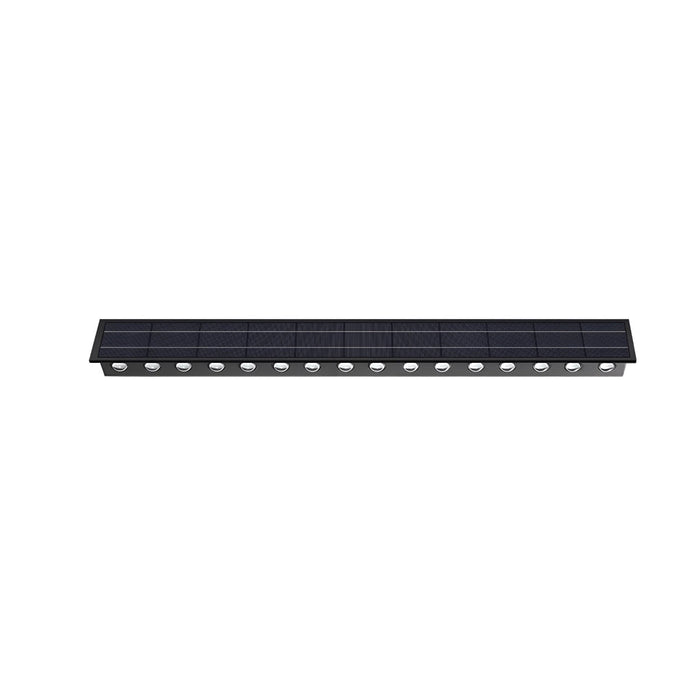 Modern Solar Wall Sconce, Waterproof Downcast LED for Architectural Accent/Security, Dusk to Dawn