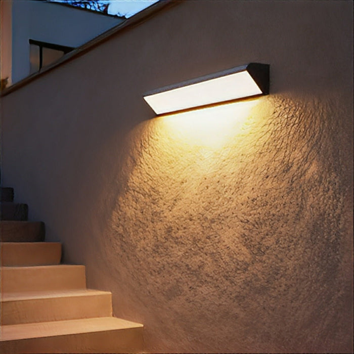 Solar Waterproof Outdoor LED Strip Lights - Porch / Patio / Garden Wall Lighting, Energy Efficient
