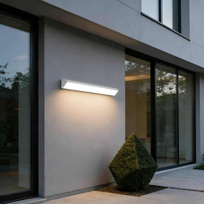 Solar Waterproof Outdoor LED Strip Lights - Porch / Patio / Garden Wall Lighting, Energy Efficient