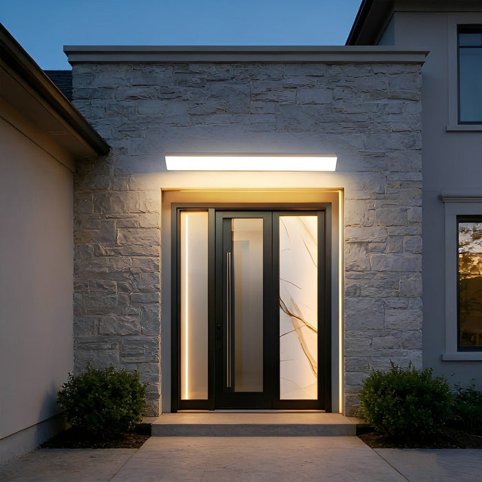 Solar Waterproof Outdoor LED Strip Lights - Porch / Patio / Garden Wall Lighting, Energy Efficient