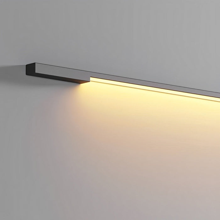 Solar Waterproof Outdoor Long Light Strip - LED Exterior Wall Lighting, Garden Pathway Accent