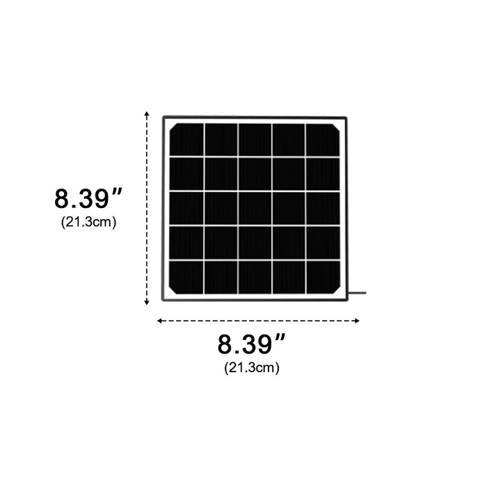Solar Recessed LED Linear Light Strip - Outdoor Pathway, Deck, Garden Lighting with Remote Control