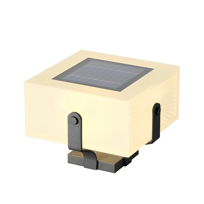 Square Solar Fence Lights - Waterproof Outdoor LED Security Lighting for Decks, Patios, Garden Paths, and Post Caps