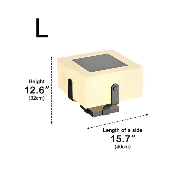 Square Solar Fence Lights - Waterproof Outdoor LED Security Lighting for Decks, Patios, Garden Paths, and Post Caps