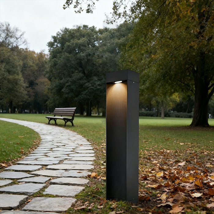 Square LED Outdoor Lawn Light - Ground Mount / Pathway Lighting, Garden Accent, Landscape Illumination