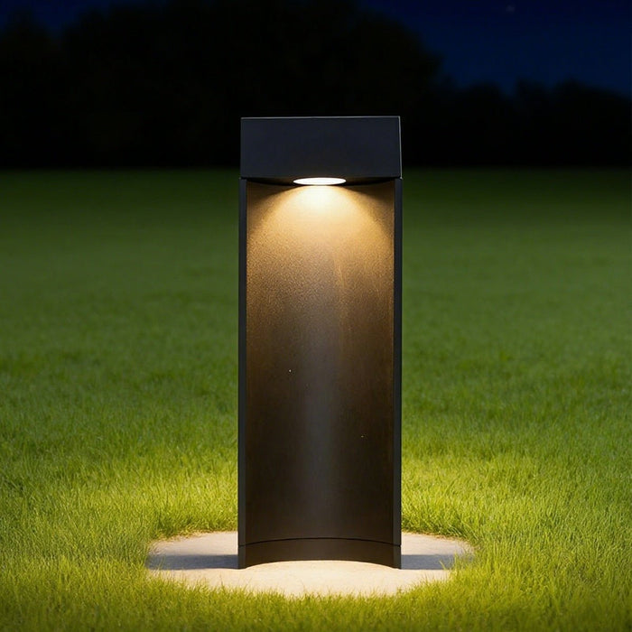 Square LED Outdoor Lawn Light - Ground Mount / Pathway Lighting, Garden Accent, Landscape Illumination