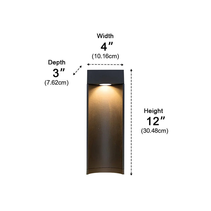 Square LED Outdoor Lawn Light - Ground Mount / Pathway Lighting, Garden Accent, Landscape Illumination