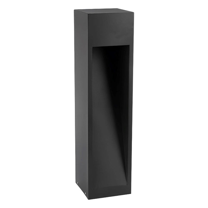 Square LED Pathway Light - Modern Outdoor Walkway Lamp, Black - Waterproof Garden Illumination