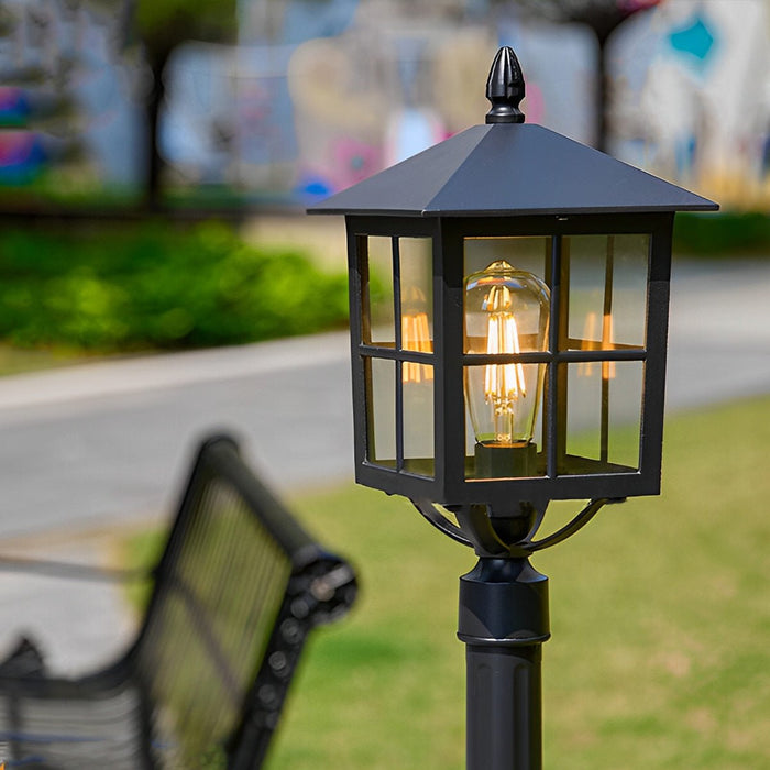 Square Solar Lawn Lamp - Outdoor Waterproof Pathway Light, Garden Landscape Lighting