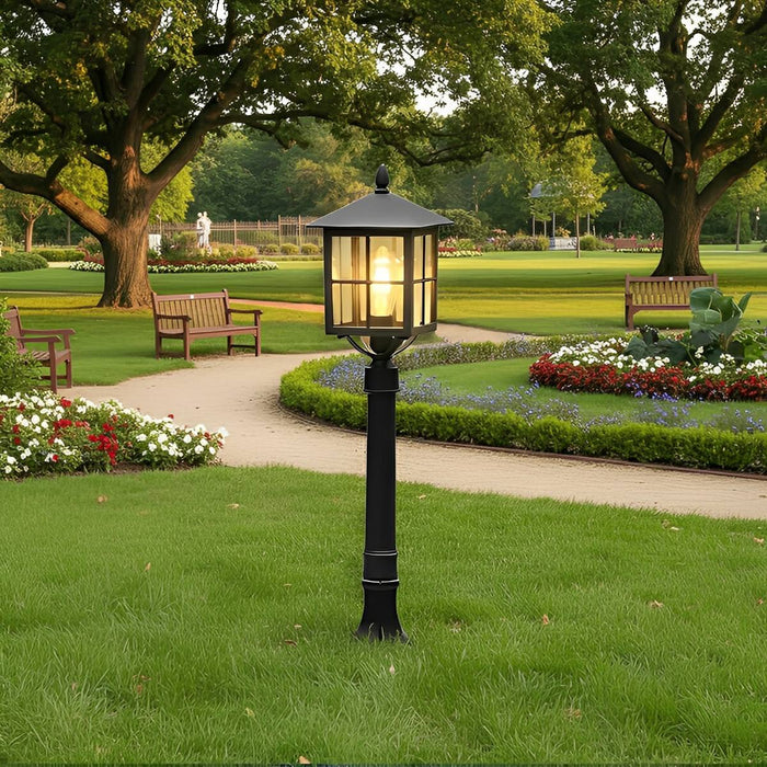 Square Solar Lawn Lamp - Outdoor Waterproof Pathway Light, Garden Landscape Lighting