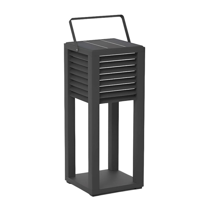 Square Portable Lawn Lamp - Modern Outdoor Accent Light for Garden, Patio, and Pathway Illumination