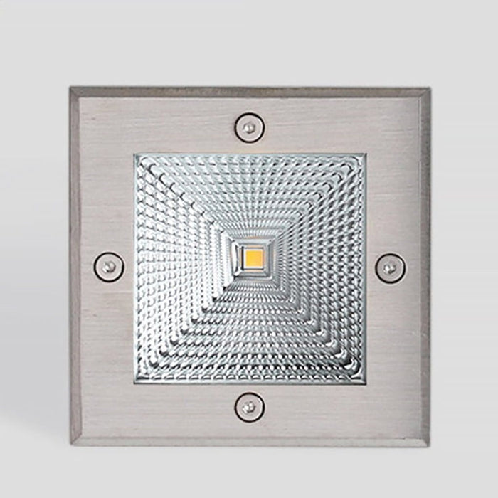Square Waterproof LED Embedded Ground Lights for Outdoor Lawn Garden