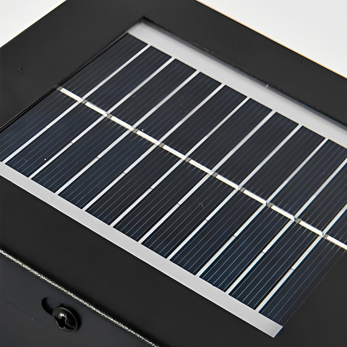 Solar LED Path Light, Square Waterproof Post Lamp, Dusk to Dawn Outdoor Walkway/Garden/Yard Lighting
