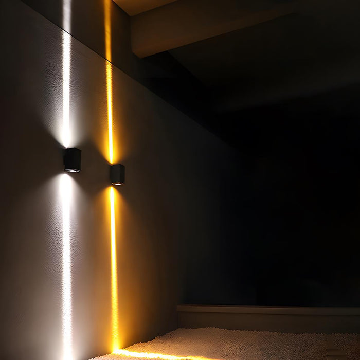 Outdoor LED Wall Light, Waterproof Up Down Beam, Architectural Accent, Exterior Landscape Lighting for Patio/Porch/Garden