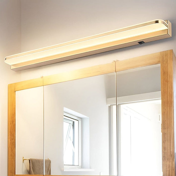 Acrylic Shade LED Bathroom Vanity Light Mirror Wall Sconce Lighting